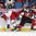 BUFFALO, NEW YORK - JANUARY 4: The Czech Republic's Marek Zachar #6 gets his skate up on Canada's Dante Fabro #8 during semifinal round action at the 2018 IIHF World Junior Championship. (Photo by Matt Zambonin/HHOF-IIHF Images)

